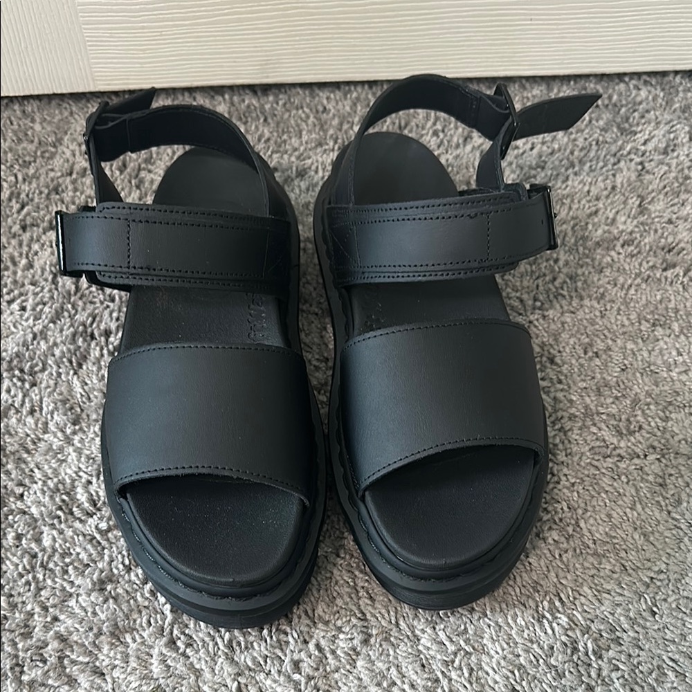 Dr. Martens Black Women's Sandals